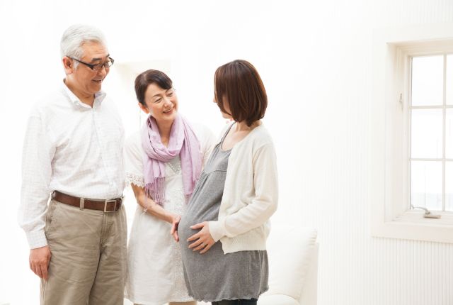 妊婦さんとその家族
